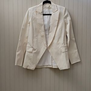 Veronica Beard size 2 cream off white blazer jacket